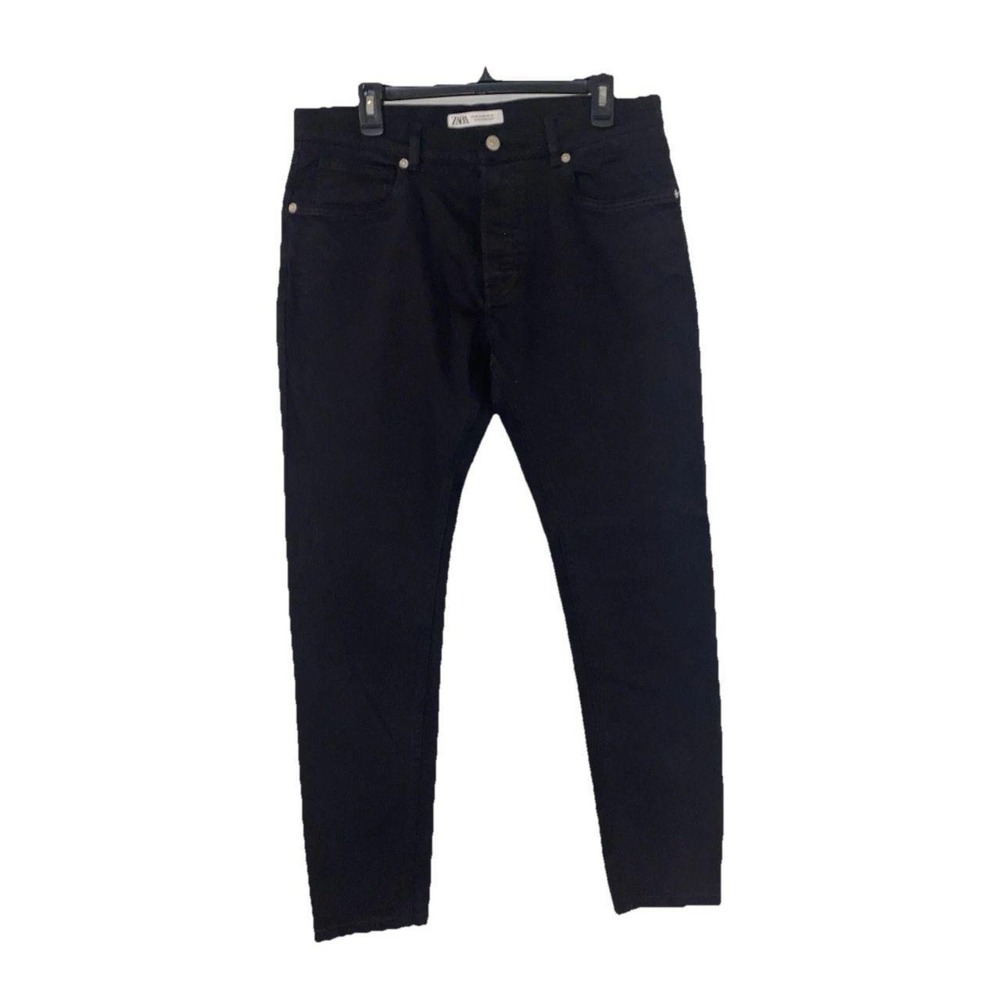 Zara Jeans Women Black Size 36